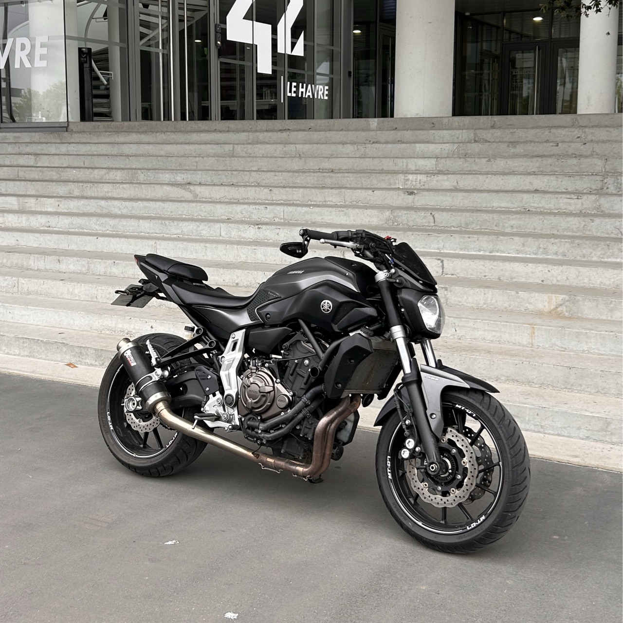 Yamaha MT-07 A2